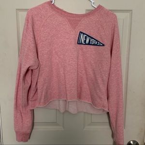 A&F cropped sweatshirt
